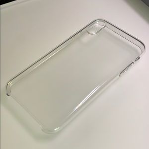 Apple clear case for iPhone XR